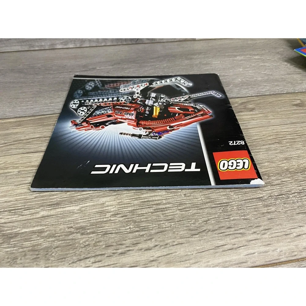LEGO Technic 8272 Snowmobile Instruction Manual Booklet 2007 Illustrated‎